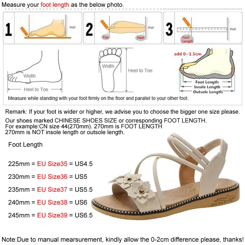 

2021 Summer Ladies Pink Suede Rhinestone Flower Elastic Band Platform Sandals Women's Ankle Strap Peep Toe Flat Shoes Size 35-39