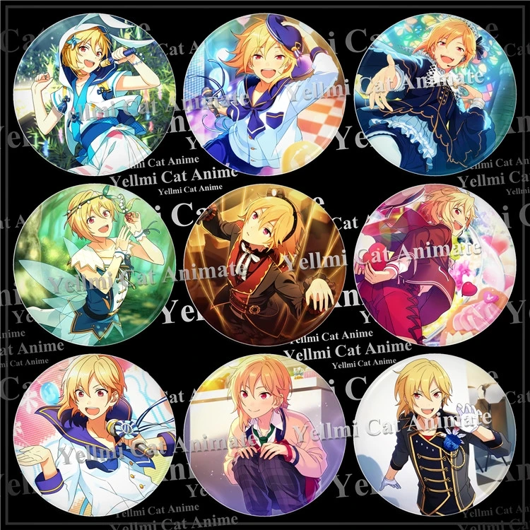 Значки 58 мм значок в виде звёзд значок-эмблема на булавке nito nazuna акриловые значки