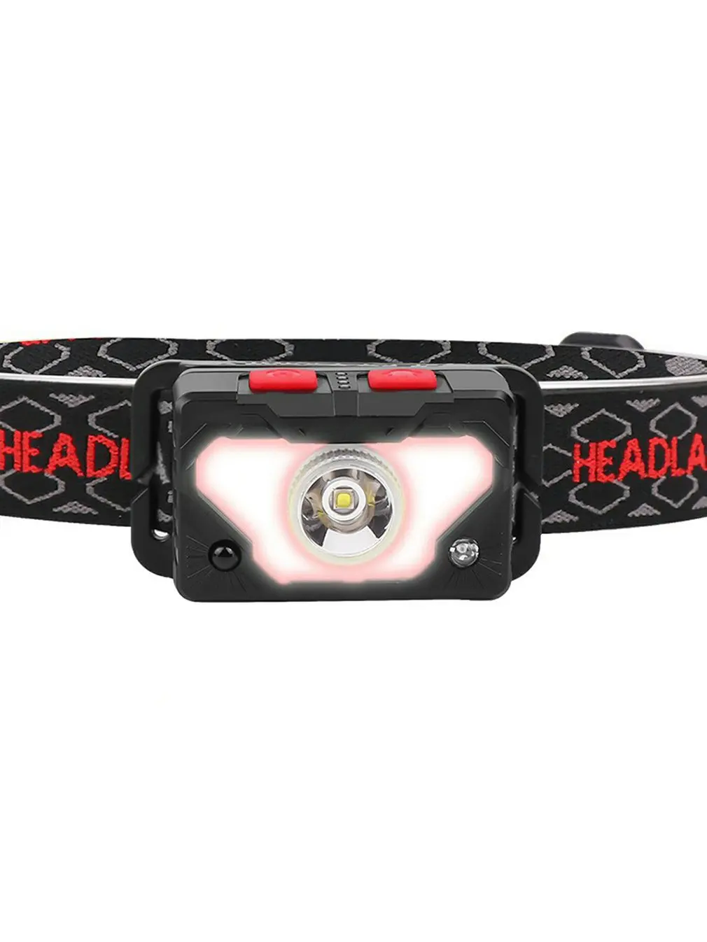 

Sensor LED Headlamp Strong Headlight XPG+COB With Battery Outdoor Camping Fishing Portable Built-in Battery Night Lighting