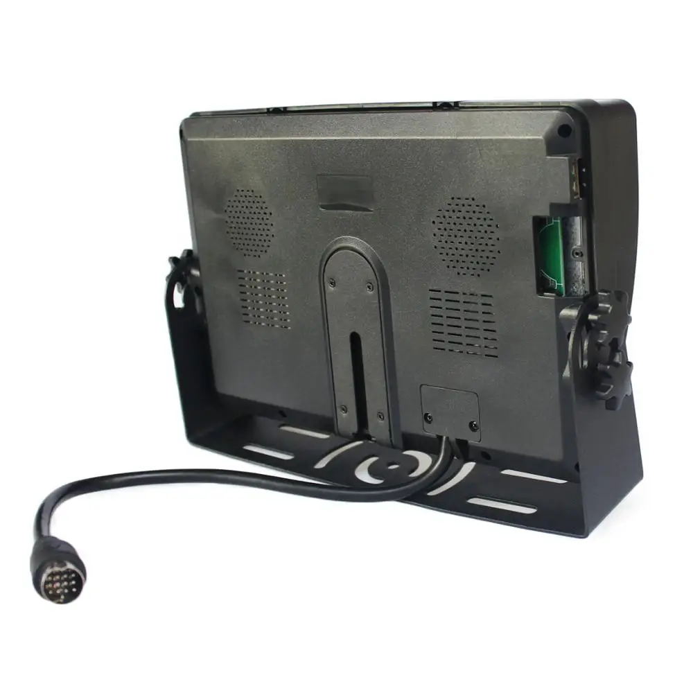 DIYKIT AHD 4PIN " 4 раздельный четырехъядерный ЖК-экран монитор заднего вида с поддержкой 1080P AHD камера со слотом для sd-карты запись видео