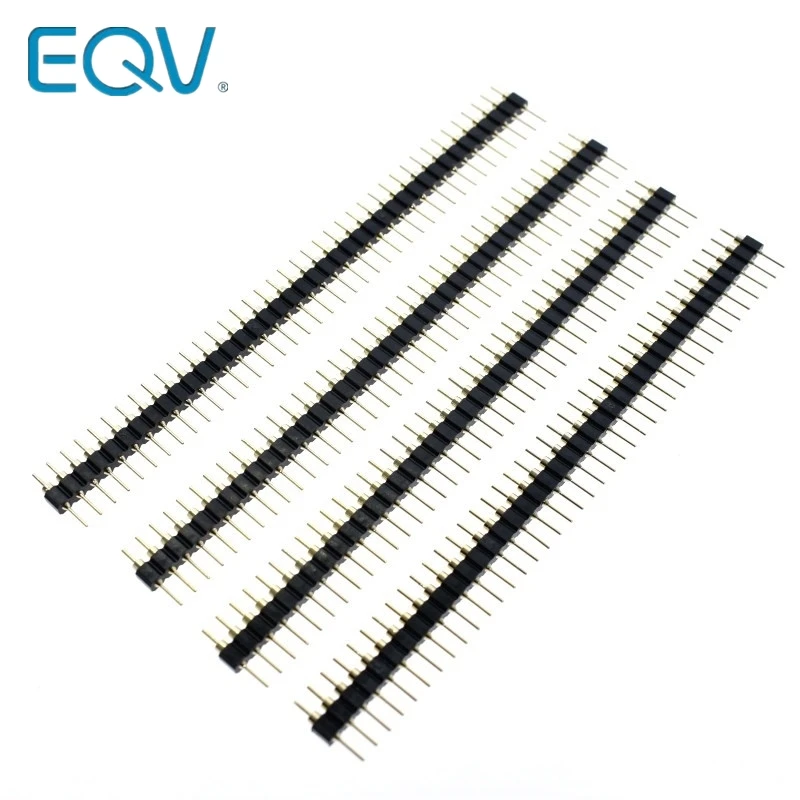10 шт. 2 54 мм однорядный 40 контактов Круглый 1x40 EQV|pin header|female pin header10 pcs |