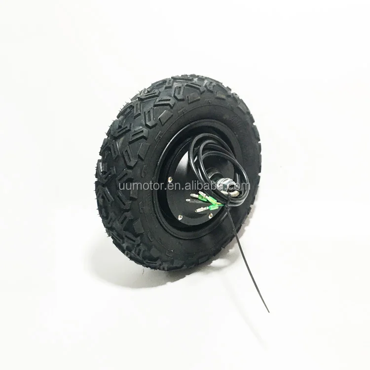 

24V 150W 10inch reversible brushless DC geared hub motor with hall sensors