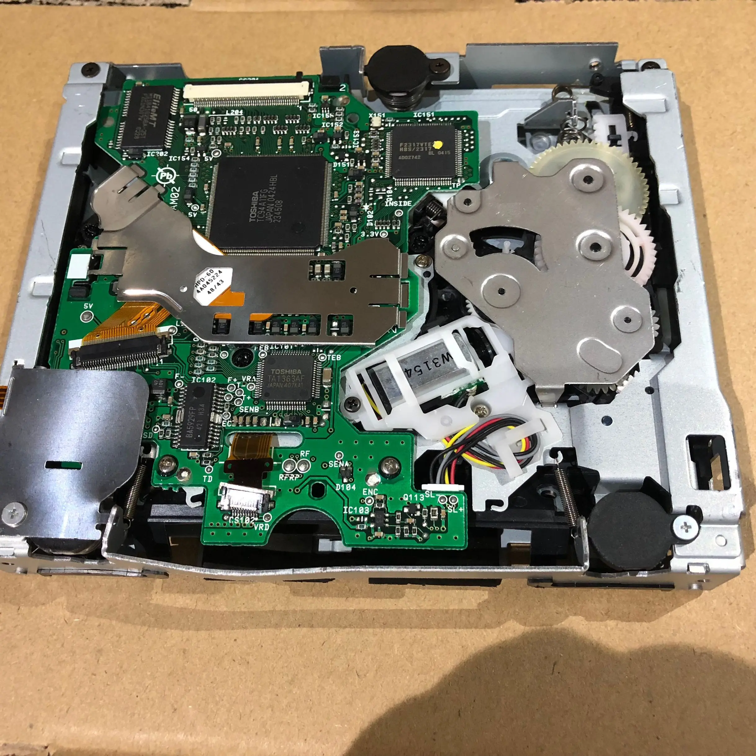 Brand new DVD Mechanism Drive loader HPD-60 deck for audio systems laser optical Pick-ups | Car Radios