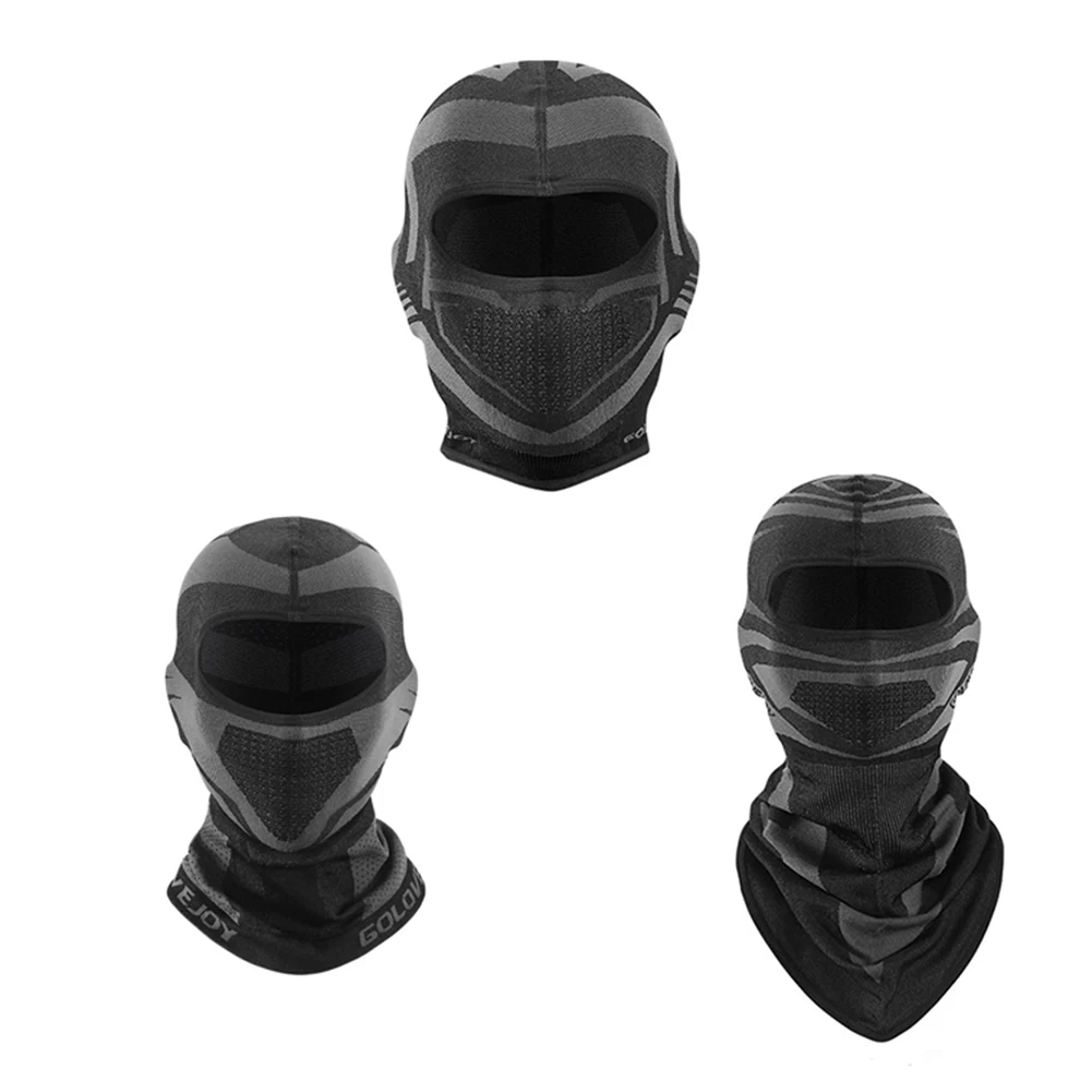 

Warm Fleece Cycling Hood Mask Cap Windproof Anti-Cold Outdoor Sports Balaclava Hat Headgear for Skiing Snowboarding