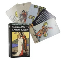 borderless smith tarot cards board games divination for adults and children entertainment table playing card