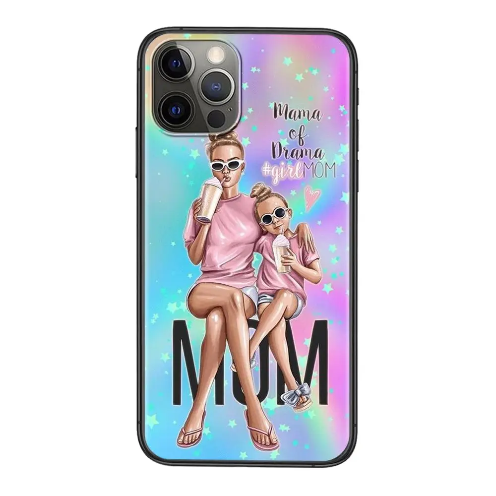 Мягкий чехол из ТПУ Для Xiaomi Mi11 M10 Mi10I Mi10S Mi10T Mi9 CC9 Note10 Poco F3 X3 Lite Pro Ultra NFC Baby Mom Girl Coque |