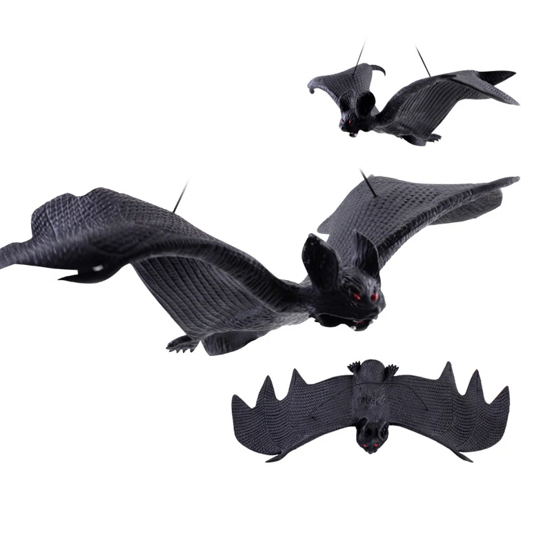1 шт. игрушечные приколы для Хэллоуина Имитация животных летучая мышь|Украшения