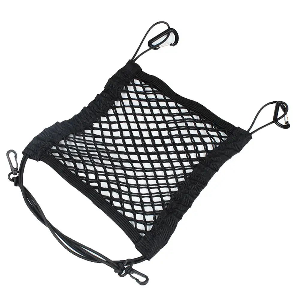 

Universal Car Seat Back Storage Bag Mesh Auto Organizer Luggage Holder 25x27cm Humanized Design Wide Range of Usability