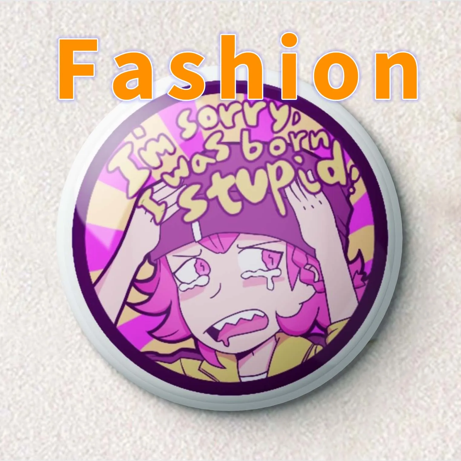 

Мягкая эмалированная булавка Kazuichi Souda lks, Подарочная булавка для одежды и женской шляпы, мультяшный значок на воротник, креативная модная ме...