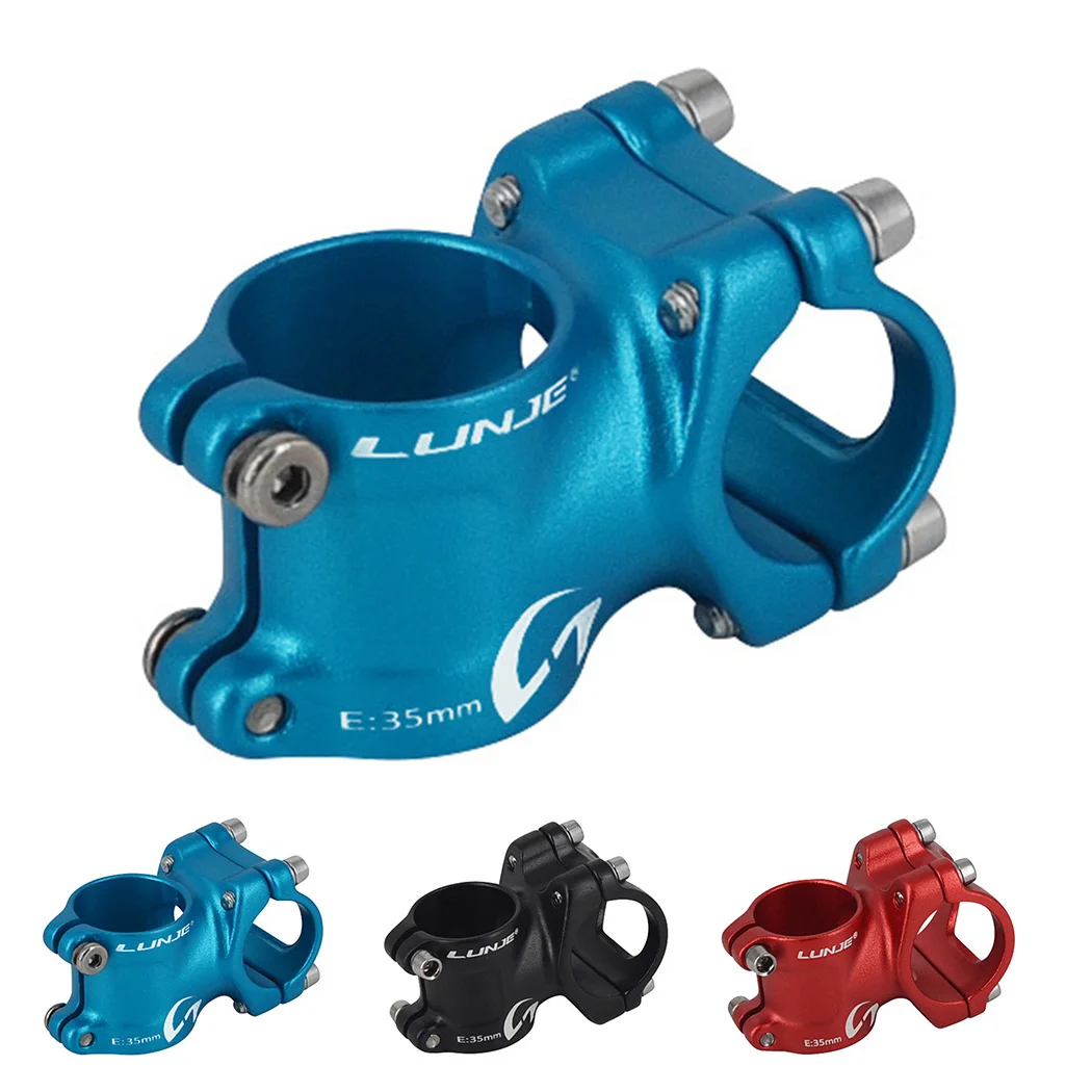 

35mm MTB Road Bike Stem Aluminum Alloy Bicycle Short Stem 25.4mm/31.8mm High Strength CNC Mountain Road Handlebar Bike Parts