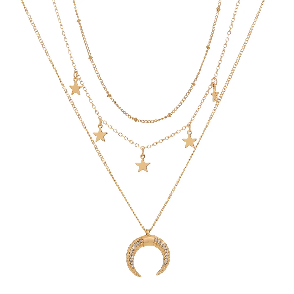 

Krasivaya Gold Color Hot Sale Necklace For Girls