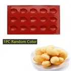 Силиконовая форма для печенья Мадлен, формочка для выпечки, печенья, ракушек, бисквитов, выпечки, кухонные принадлежности, 15 ракушек