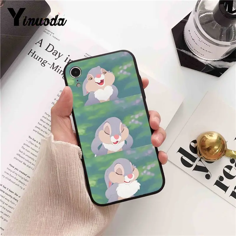 Yinuoda прекрасный Бэмби Роскошный Уникальный Дизайн чехол для телефона iPhone 11 pro XS MAX