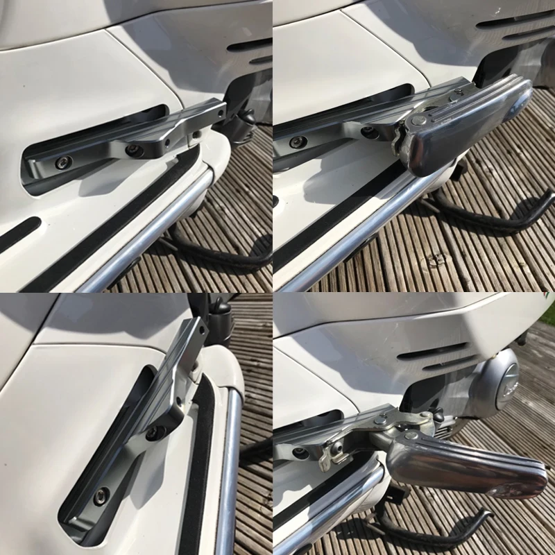 Новые Пассажирские подножки удлиненные для Vespa GT GTS GTV 60 125 200 250 300 300ie|Подставки под
