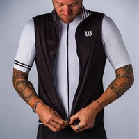 wattie team bicycle windproof vest outdoor sports jacket bike vest wattieink sleeveless tops corta vientos ciclismo