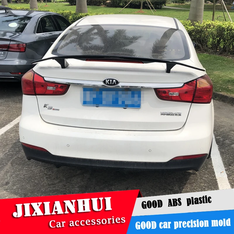 Спойлер для Kia Forte 2006 2018 K3 спойлер из TF АБС пластика цветной задний
