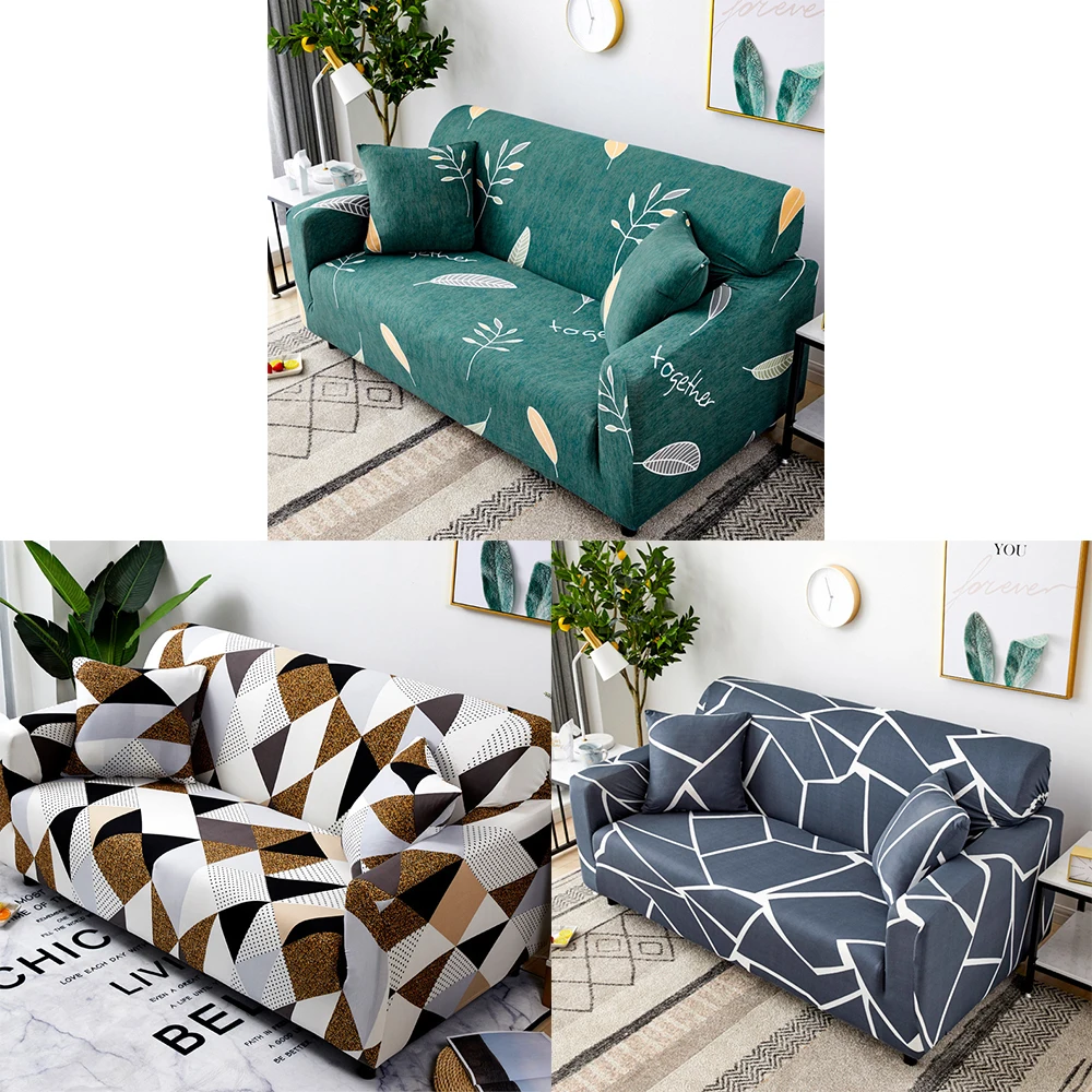 

Stretch Slipcovers Sectional Elastic Stretch Sofa Cover For Living Room Couch Cover L Shape Armchair Cover 1/2/3/4 Seater