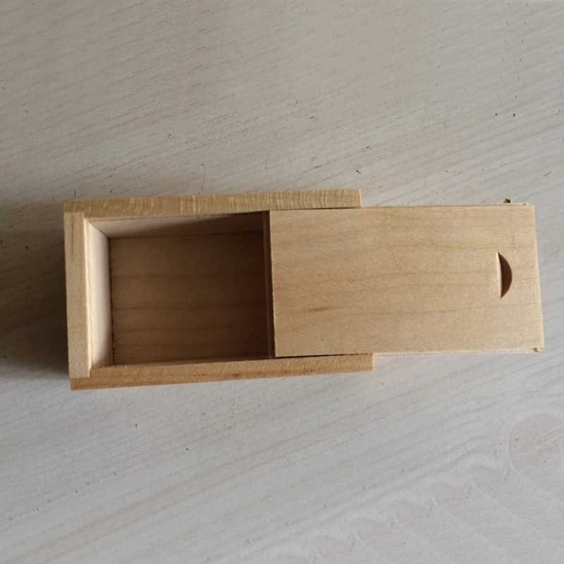 5 шт. деревянная упаковочная коробка без логотипа с магнитом прямоугольная