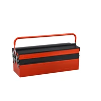 the hot selling red the deep iron tool box with tools for europe market