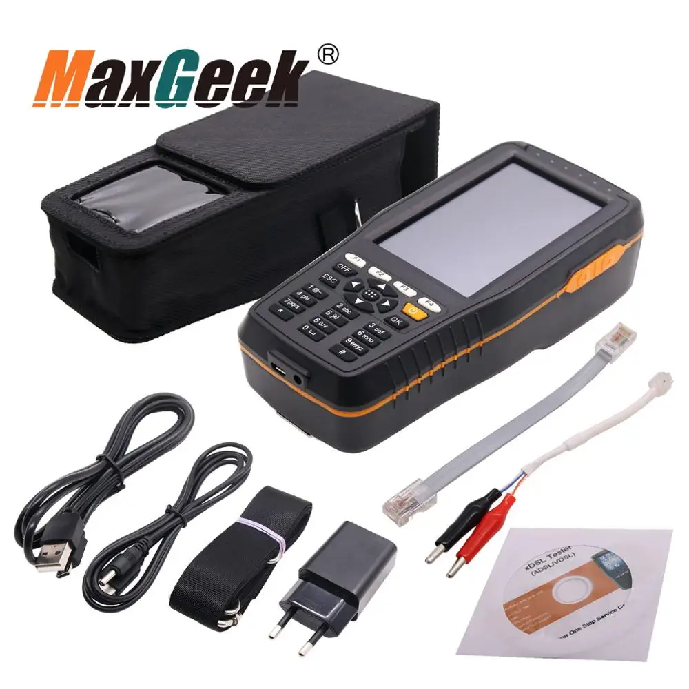 

Maxgeek TM-600 2020 версия VDSL VDSL2 для линия xDSL инструменты для тестирования и обслуживания ADSL VDSL2 DMM