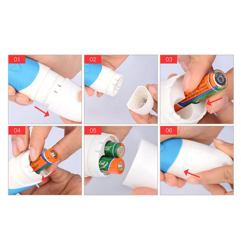 

Exfoliating Brush for Body - Bath Spa Massager Kit with 4 Attachments Electric Rotating Shower Back Scrubber Cordless Waterproof