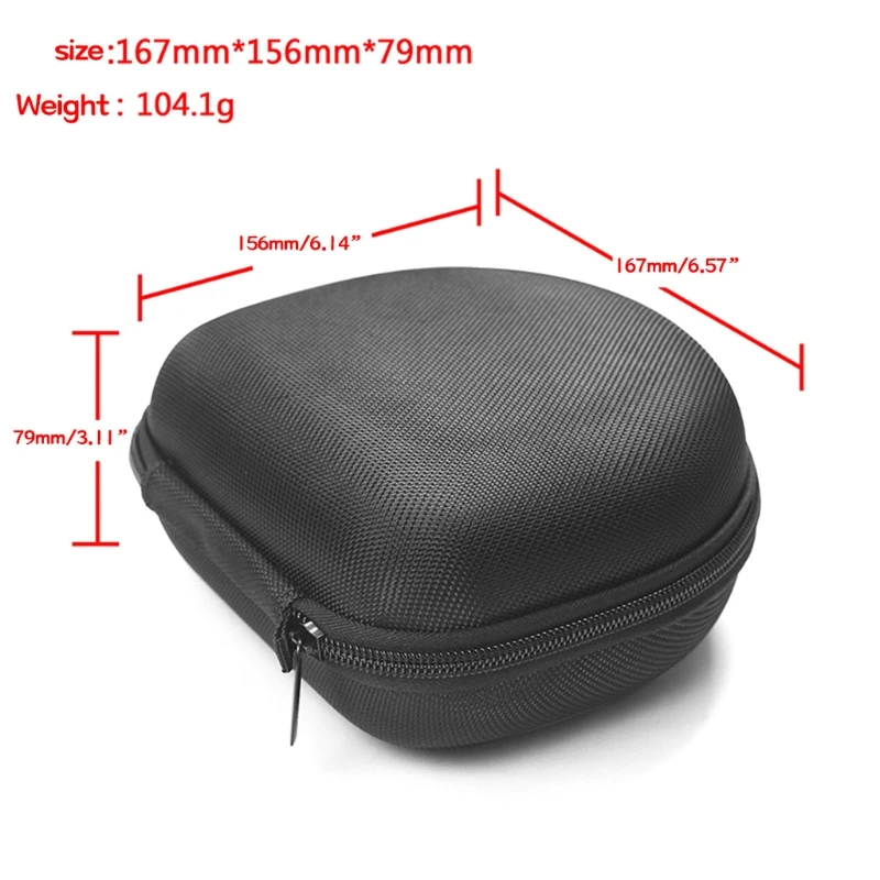 

Carry Case Compatible with Monitor II Headphone Travel Case in EVA Shell Protective Case Cover Headphones Accessory