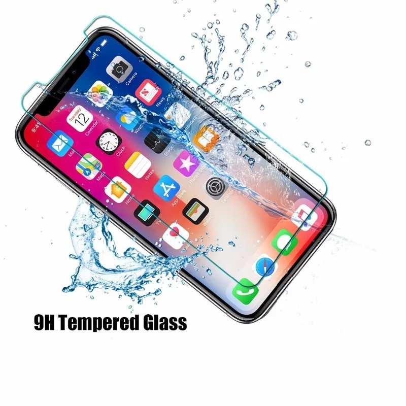 Защитное закаленное стекло для iPhone 11 pro max 7 6s 8 plus XS Max XR X | Мобильные телефоны и