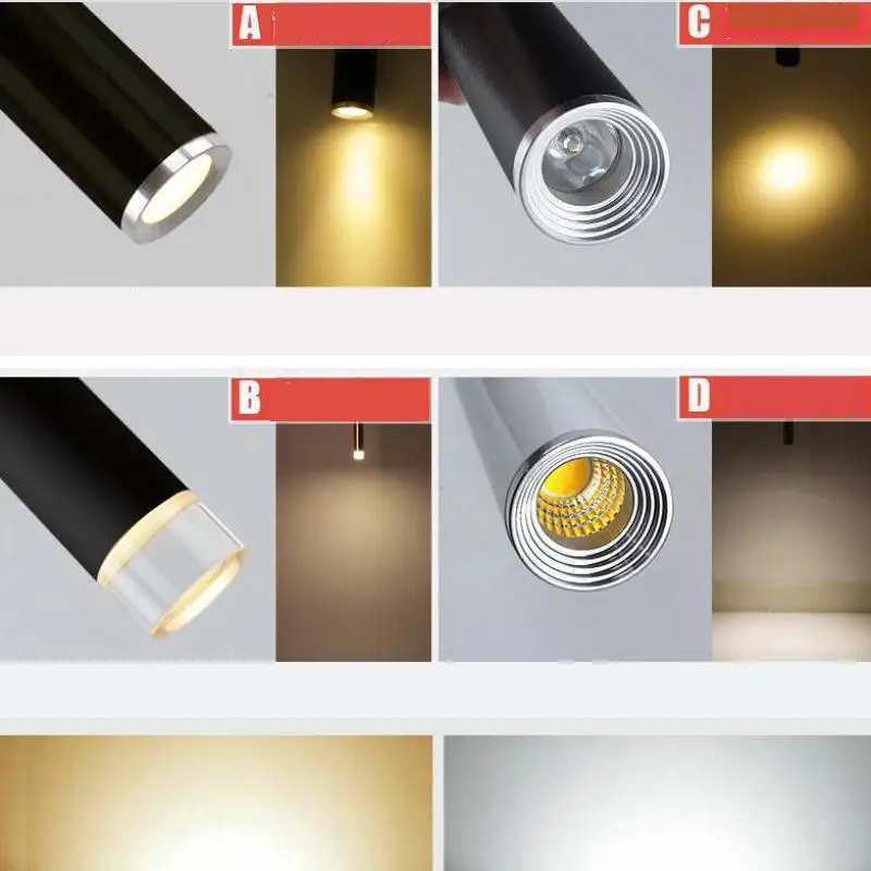 Подвесной светильник диаметром 3 см для столовой Современная черная железная