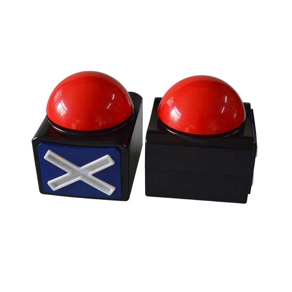 Оригинальные смешные игрушки для взрослых Buzzer кнопка со звуковым светильник