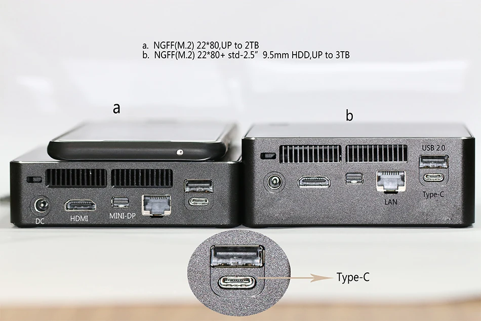 [Четырехъядерный процессор Intel Core i7 8550U i5 8250U] Eglobal M.2 NVMe Nuc Mini PC i7 Windows 10 Pro DDR4 32GB AC WiFi Мини компьютер HDMI DP
