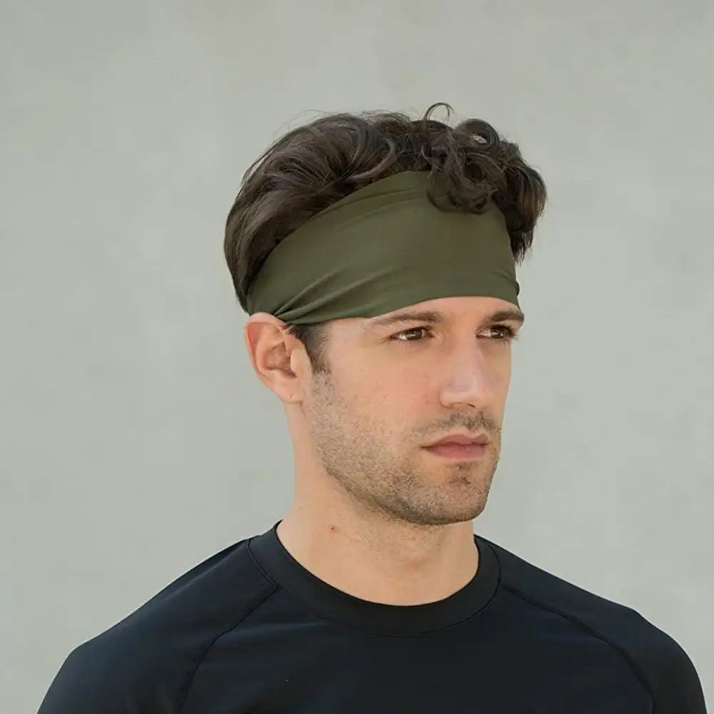

Protect Ears Sports Quick Dry Soft Elastic Hair Band Unisex Headband Fashionable Japanese Yoga Headband ForCamping Hiking