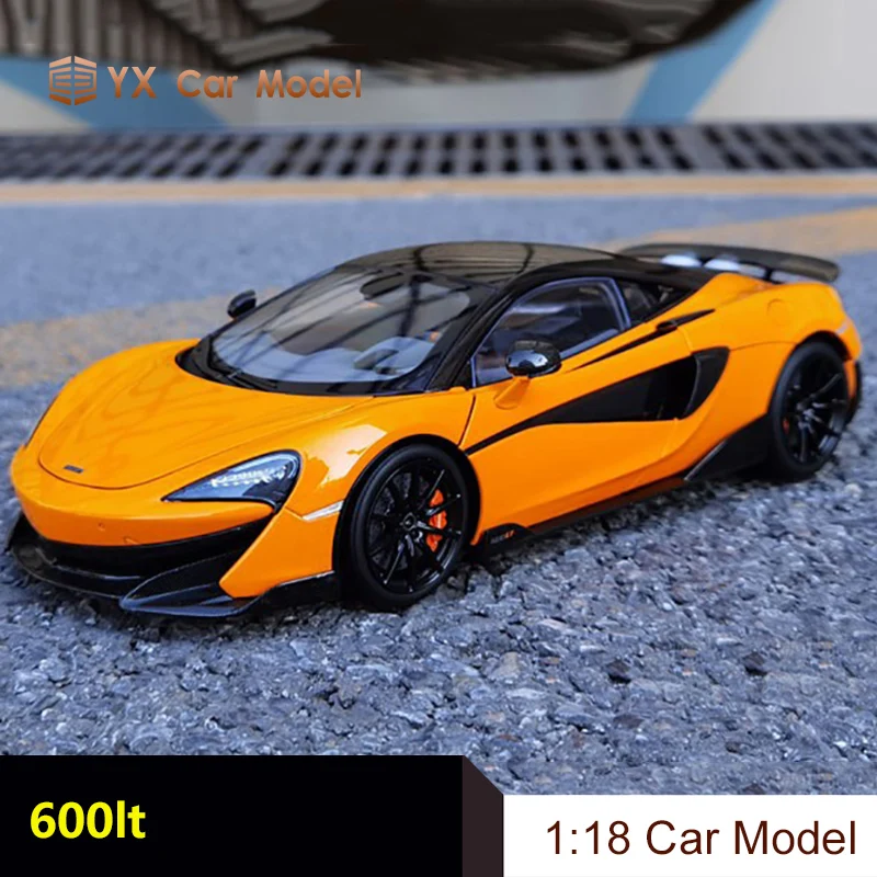 McLaren-coche deportivo LCD 1:18, modelo de coche de aleaci&oacute;n totalmente abierto, colecci&oacute;n de modelos de coches-0