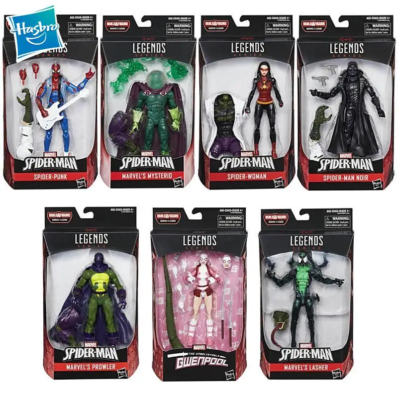 

Фигурка Hasbro из аниме «Легенды Marvel», 6 дюймов, экшн-фигурка гвенпула, женщины-паука, игрушка, модель ручной работы, подвижные сборные суставы