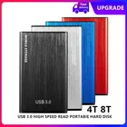 Тонкий портативный внешний жесткий диск 2,5 дюйма USB3.0, высокоскоростной HDD для ПКMac, планшета, телевизора, интерфейса Type-C, Android мобильный телефон