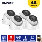 IP-камера видеонаблюдения ANNKE, 4K, 8 Мп, POE