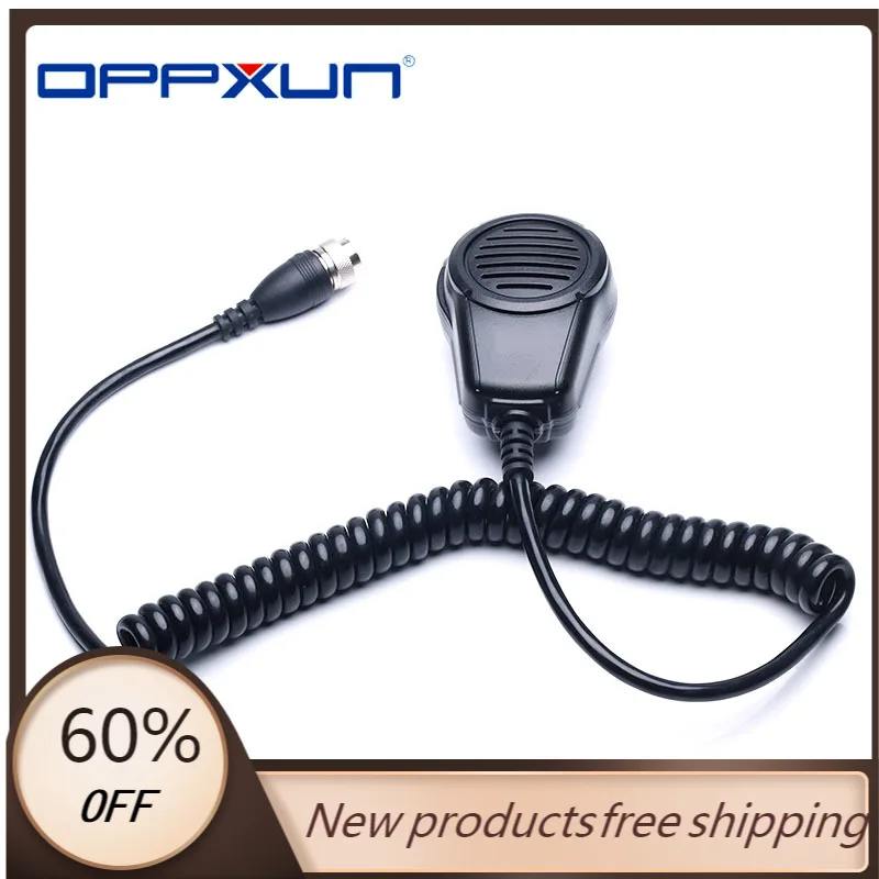 

OPPXUN ручной HM-180 HM180 микрофон PTT Динамик Микрофон для ICOM IC-M700 M710 M700PRO M600 боковая полоса (SSB) EM-101/48 иди и болтай Walkie Talkie