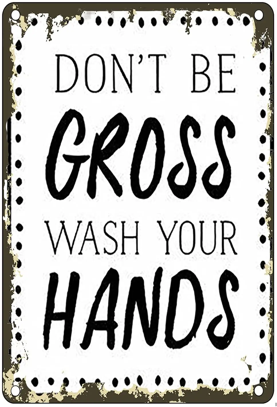 Жестяная Табличка размером 8x12 дюймов в стиле ретро с изображением рустикальной