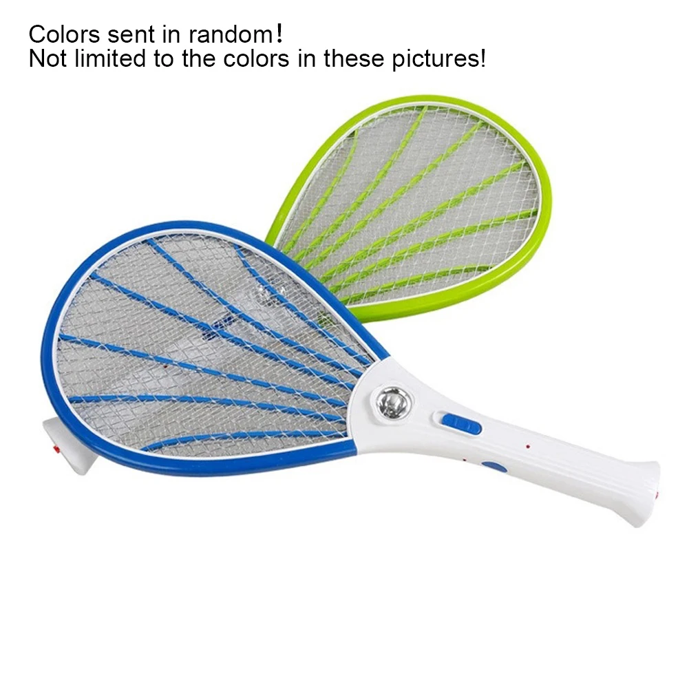 

Outdoor Home Portable Shell Type Rechargeable Durable Insect Three-layer ABS Garden Electric Swatter