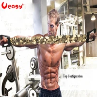 ueasy resistance band chest expander adjustable elastic pull rope training band fitness home gym workouts equipment