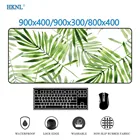 Коврик для мыши Art table custom, белые и зеленые аксессуары для игр, резиновый коврик для мыши xxl, офисный Настольный коврик 900x400, коврики