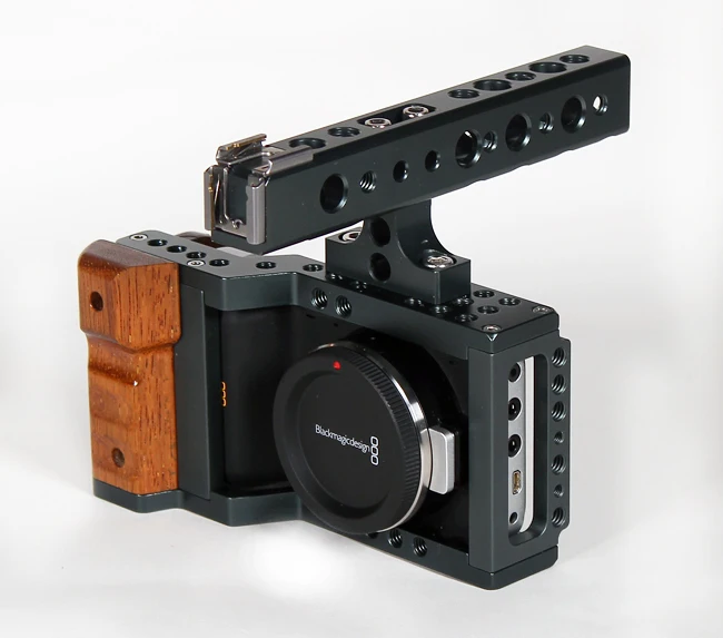 BMPCC Cage Blackmagic Pocket Cinema Camera Armor Rig w/ HDMI Cable | Электроника