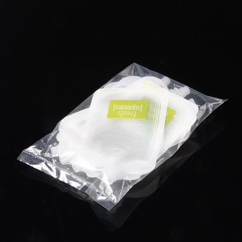 

10 Pcs Children Puree Squeezer Home Kitchen Dispenser Accessories Baby Food Fresh Storage Bag Sub-package