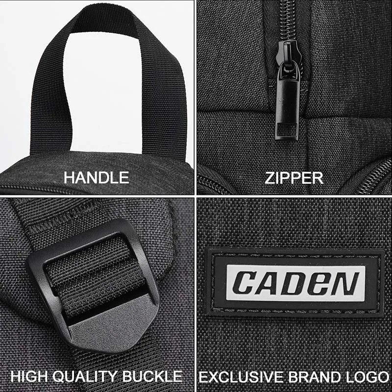 Многофункциональная сумка-мессенджер на одно плечо для камеры