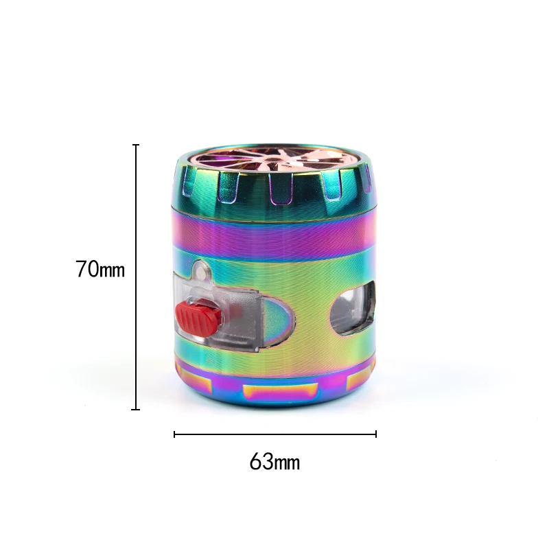 Горячий. Новый голубого ледяного цвета металла сорняков измельчитель для