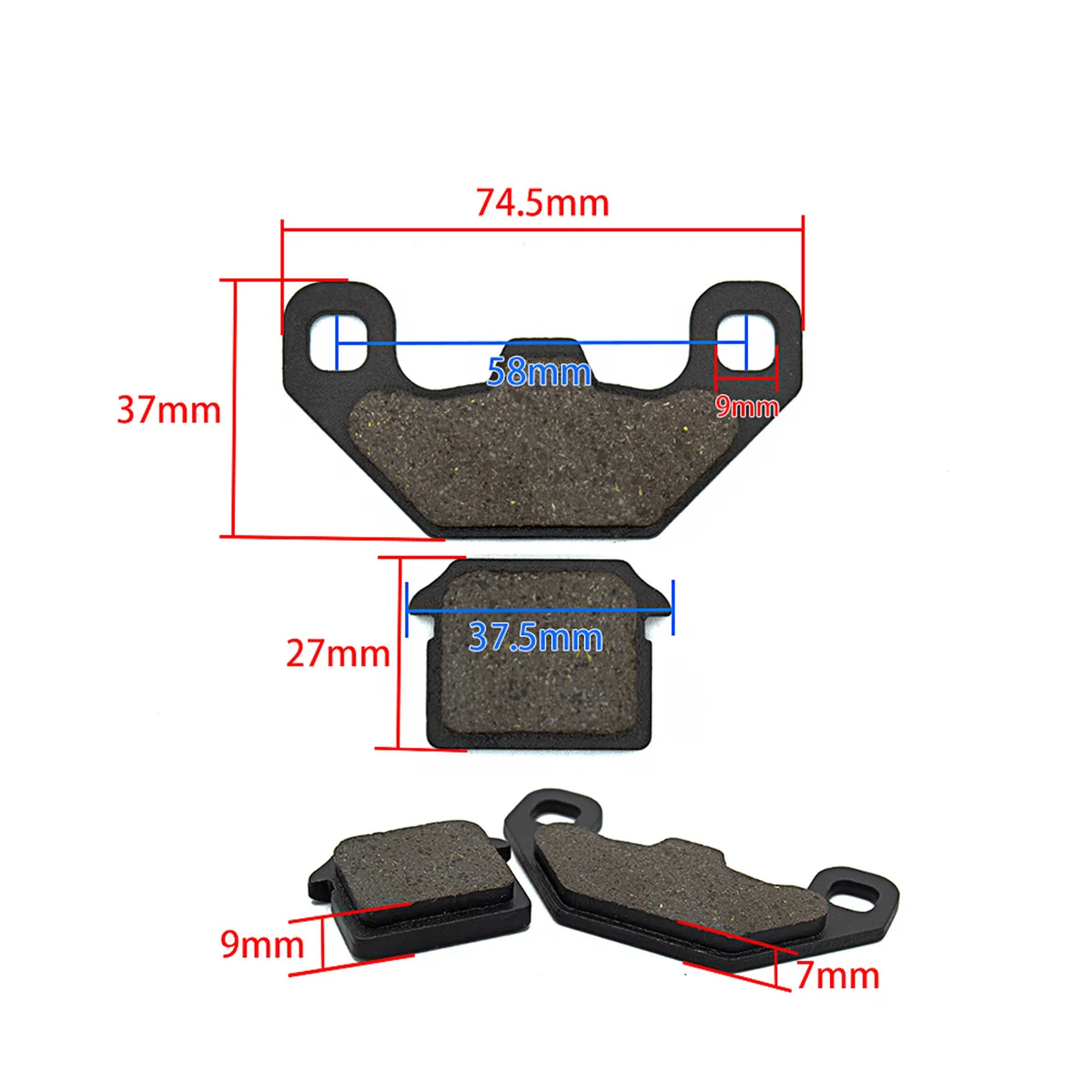 

Motorcycle Brake Pads Battery Car Modified Rear Disc Brake Single Pump Disc Brake Friction Brake Pad Oil Brake Pad Accessories