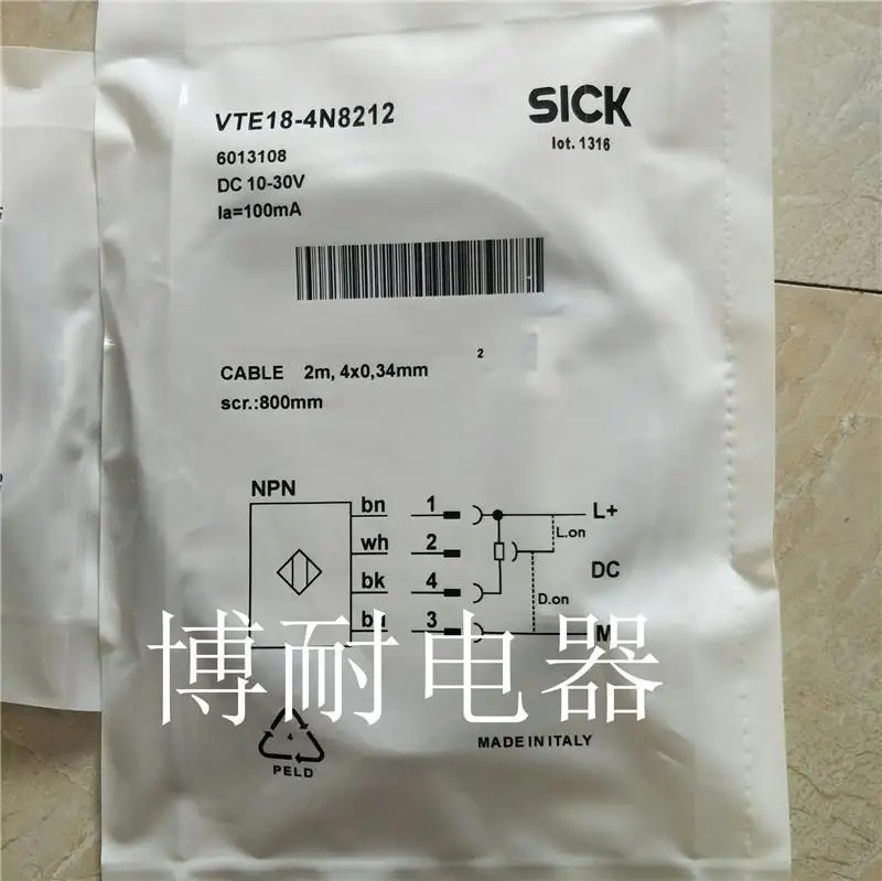

new photoelectric switch VTE18-4N8212 NO 6013108