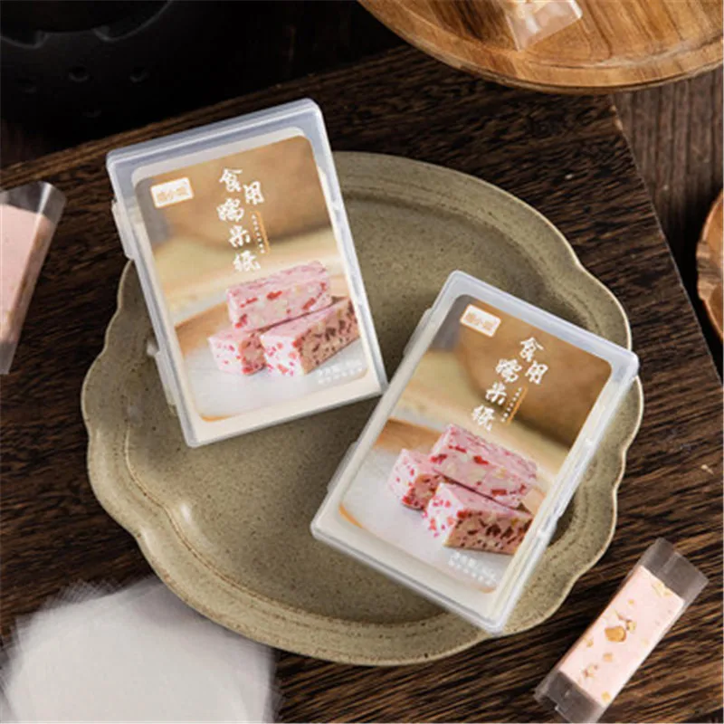 500 листов съедобная клейкая бумага для риса практичная конфет и сахара нуги