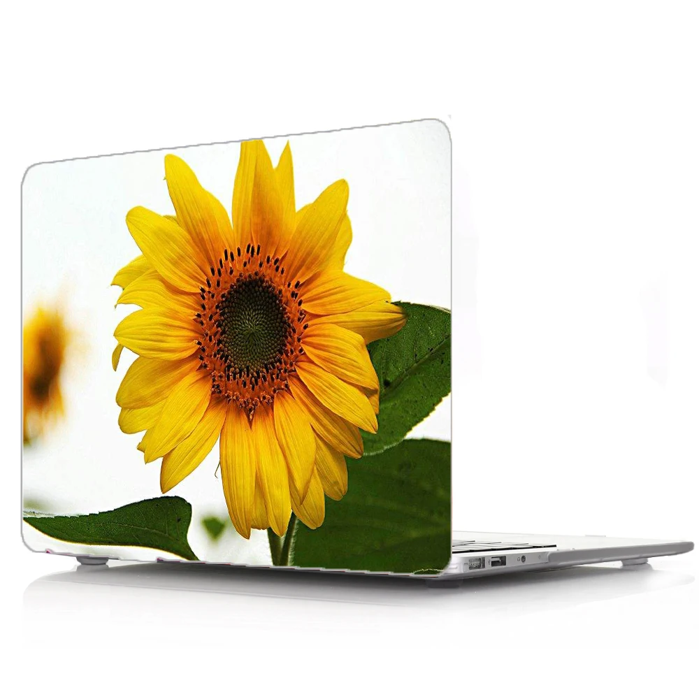 Уникальный жесткий чехол из ПВХ с подсолнухом для Huawei Matebook D15 D 14 2020/Mate 13 X Pro 9