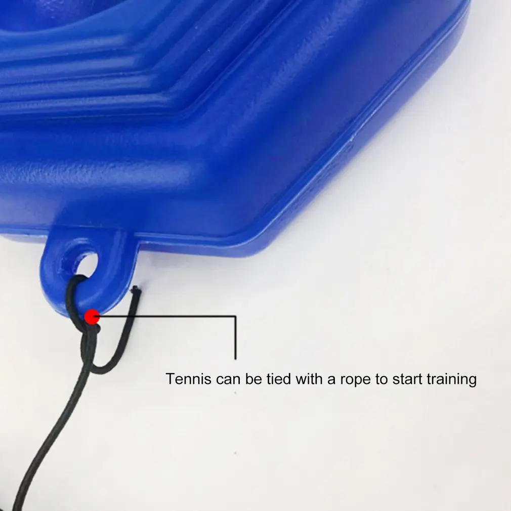 

Heavy Duty Tennis Trainer Training Aids Tool With Rope Ball Practice Self-Study Rebound Tennis Partner Sparring Device