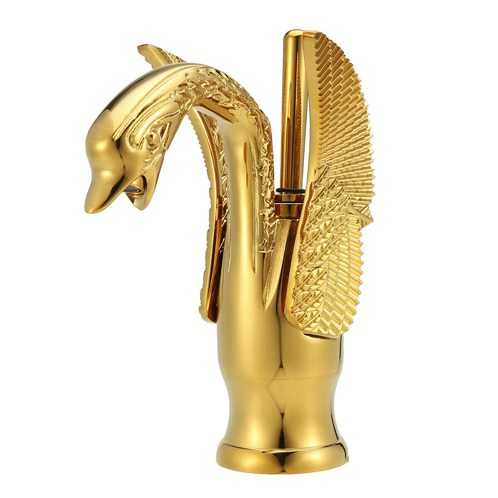 

Rotation Basin Faucet Single Lever Sink Retro Swan Brass Bidet Home Cold Hot Water Bathroom Swivel Modern Washbasin Mixer Tap